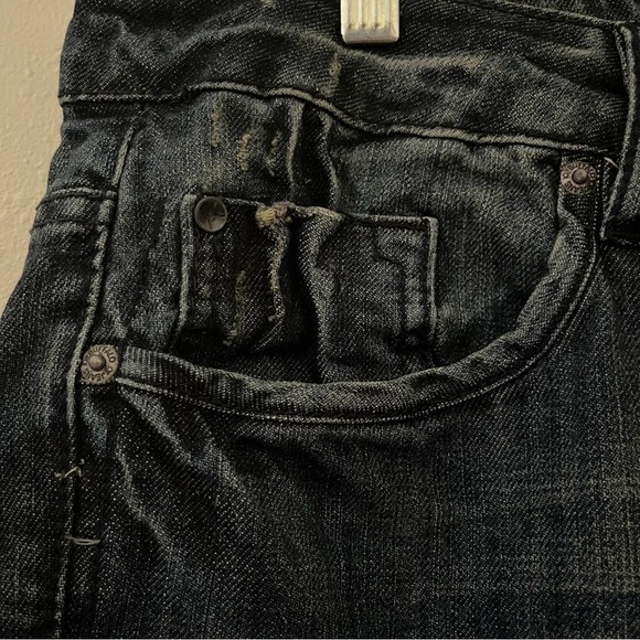 Men’s Buffalo Sigmund Style Slim Fit Embroidered Distressed Jeans Size 33 - Picture 6 of 8